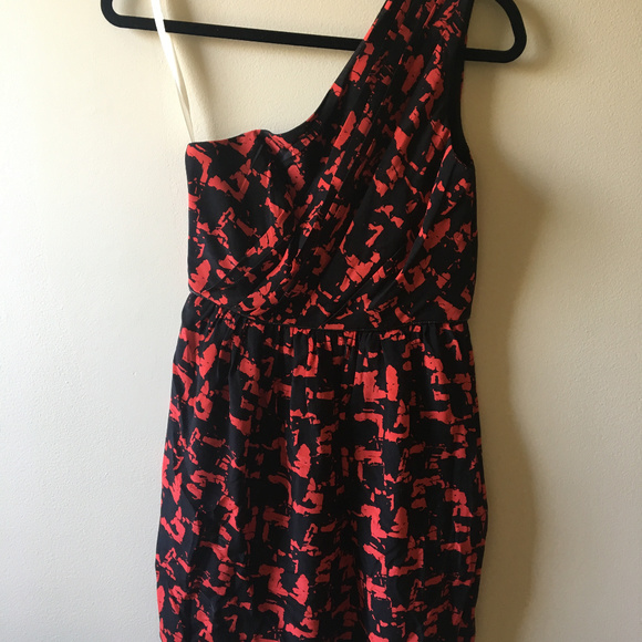 Shoshanna One Shoulder Dress - Picture 3 of 3